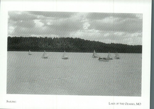 Missouri postcard sailing - postcard-"sailing, @