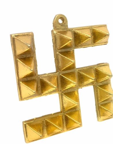 Ashtdhatu swastik pyramid - ashtdhatu,