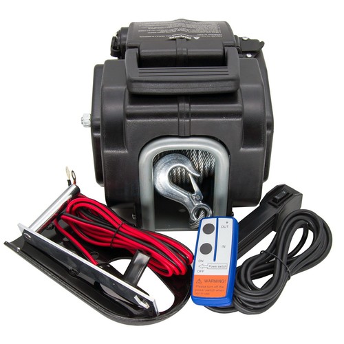 12v 3500lbs electric winch - electric,