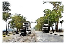 ptc8530 - Yorks' - Two Trollybuses & Car in Bennetthorpe, Doncaster - print 6x4
