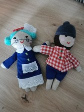 Hand Crafted Vintage Rag Dolls.