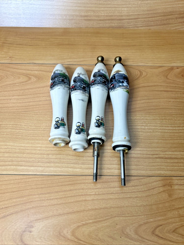 Set four ceramic beer pump - of,