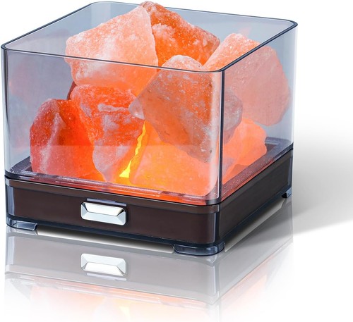 Himalayan rock salt lamp - salt,