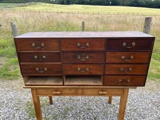 Georgian Multi Draw  Chest / Shop Fitting / Chest of Drawers