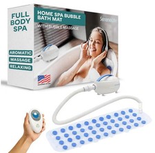SereneLife Bubble Bathtub Mat