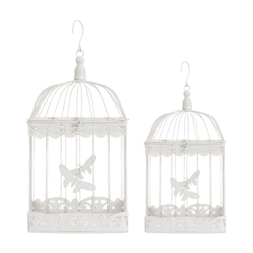 Vintage floral bird cage - floral,