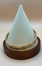 Gold Plated Bangle Virgin Vie  Bracelet