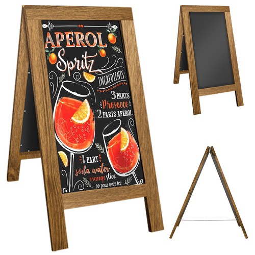 Double sided wooden frame - sided,