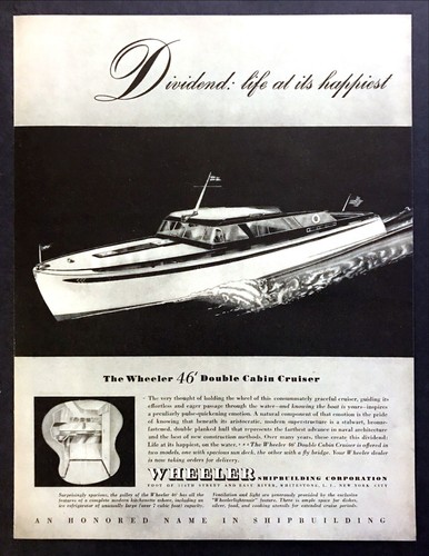 1946 wheeler double cabin - 1946, 46'