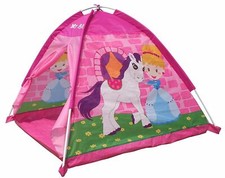 Kids Girls Indoor Outdoor Pop Up Pony Wendy House Play Tent NEW 