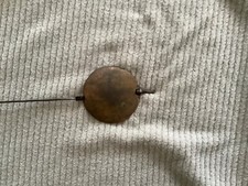 pendulum for grandfather clock 112 cm long antique complete 