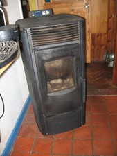 Nemaxx P6 Wood Pellet  Stove Burner Burning with Self Ignition Automatic Control