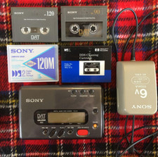 Sony TCD-D7 DAT Walkman Digital Audio Tape Recorder Sony TCD-D7