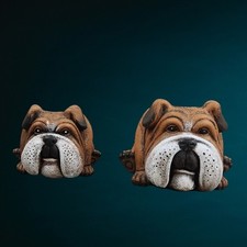 Cute Bulldog Planter Dog Plant