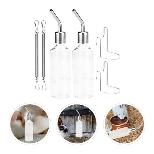 Pcs rabbit drinking - 2, bottle