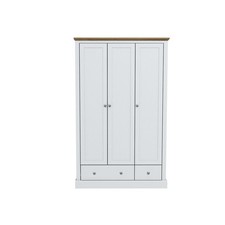 Devon 3 Door 2 Drawer White &