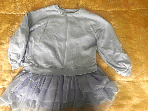 Next girls blue jumper sequin - next,