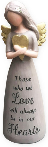Memorial angel figurine - memorial,