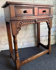 Titchmarsh & Goodwin Small Oak Hall Table