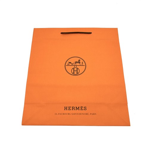 Used hermes paper shopping bag - used,