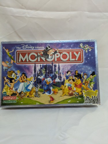 Disney monopoly waddingtons - disney,