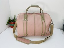 ANTLER Pink Weekender Bag Holdall Overnight Travel Moleskin Shoulder Multiway