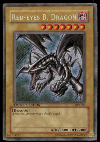 Red eyes dragon bpt - red-eyes, bpt-005