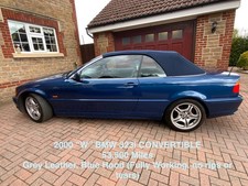 2000 BMW E46 323i Convertible – 53,500 miles FSH