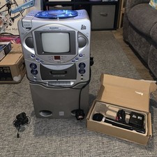 The Singing Machine STVG-535 KaraokeVision MTV – CD+G Cassette Karaoke System