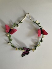 Butterfly Boho Hippie Flower