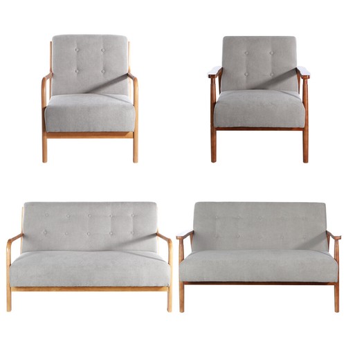 Living room upholstered sofa - living,