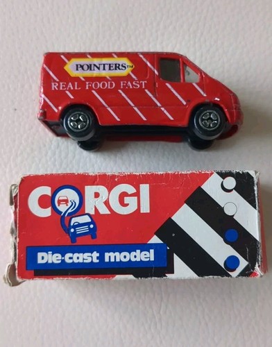 Corgi juniors red ford transit - corgi,