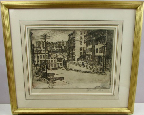 Hurley 1922 artist signed - hurley,