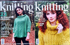 2 Knitting Magazines. Issues