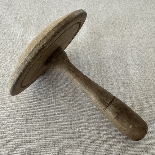 Vintage large wooden darning - vintage,