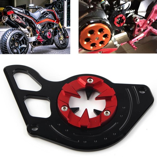 Red sprocket chain guard - guard, cover