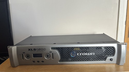 Crown xls 1500 power amplifier - crown,