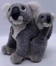 Koala Bear Plush Soft Toy Mother & Baby  Leosco Collection 12"