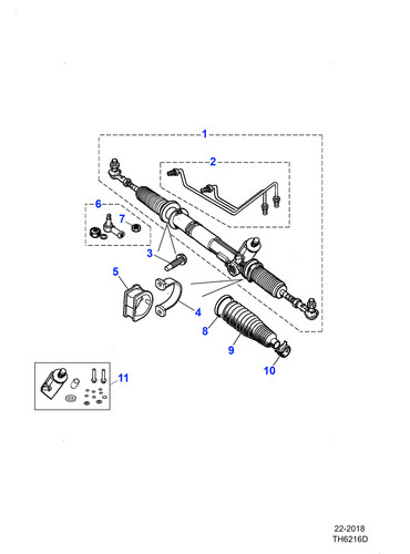 Jaguar rack mounting - rack,