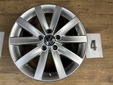 1x Original Aluminium Rim VW Golf 5 6 Jetta 5K0601025F Rim 7Jx17 ET54