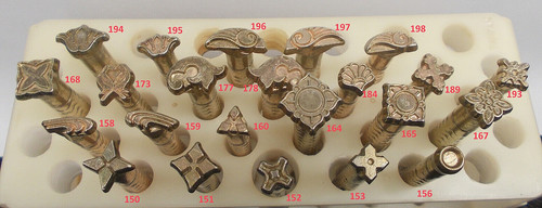 Leather craft stamp tools - leather,