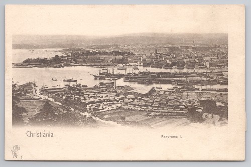 Christiania panorama - panorama, i