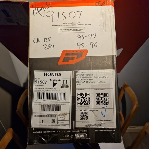 Polisport honda plastic kit - polisport,