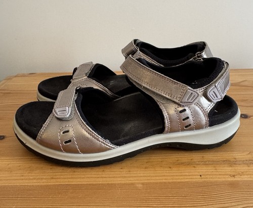 Hotter walk sandals pewter - walk,