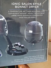 Ionic Salon Style Bonnet Hair Dryer with Continuous Icon Conditioning Airflow