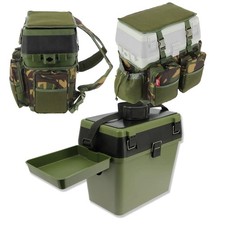 NGT Fishing Seat Box With Camo