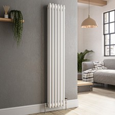 Reggio white vertical - vertical, double