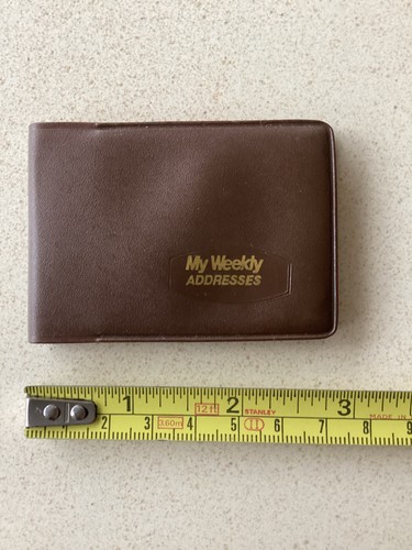 Weekly addresses mini - my,