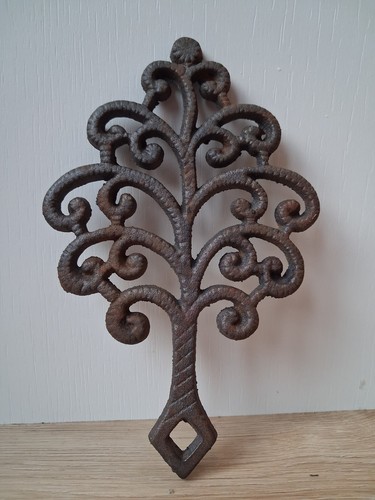 Rustic cast iron tree - iron, of