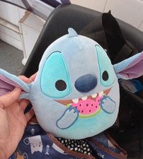Squishmallows / Disney Stitch eating watermelon cute Soft Toy